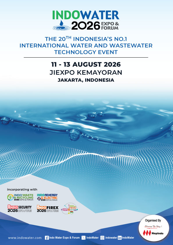 Indo Water 2026 Expo & Forum Flyer