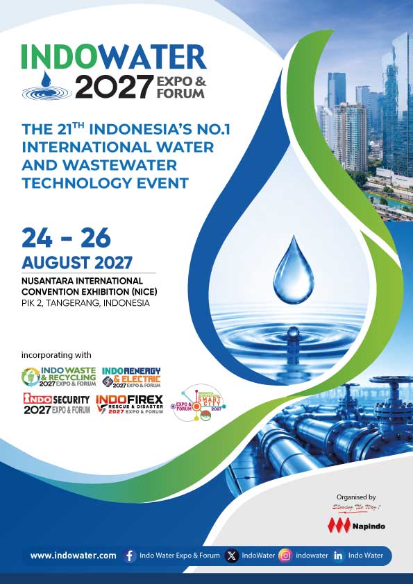 Indo Water 2027 Expo & Forum Flyer